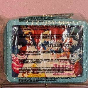 Loungefly × Disney Alice in Wonderland Classic Movie Lunchbox Crossbody NWT